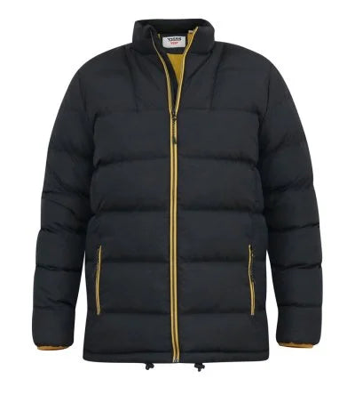 CRISTIANO-D555 Puffer Jacket With Binding On Cuffs And Embroidery Badge On Sleeve