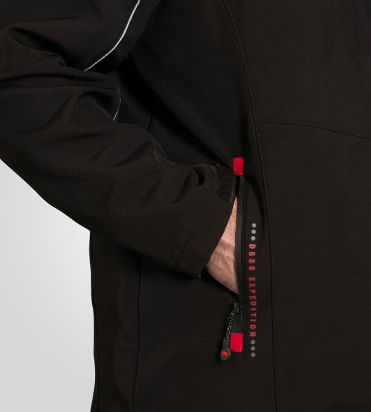 FRETWELL-D555 Padded Soft Shell Jacket With Detachable Hood