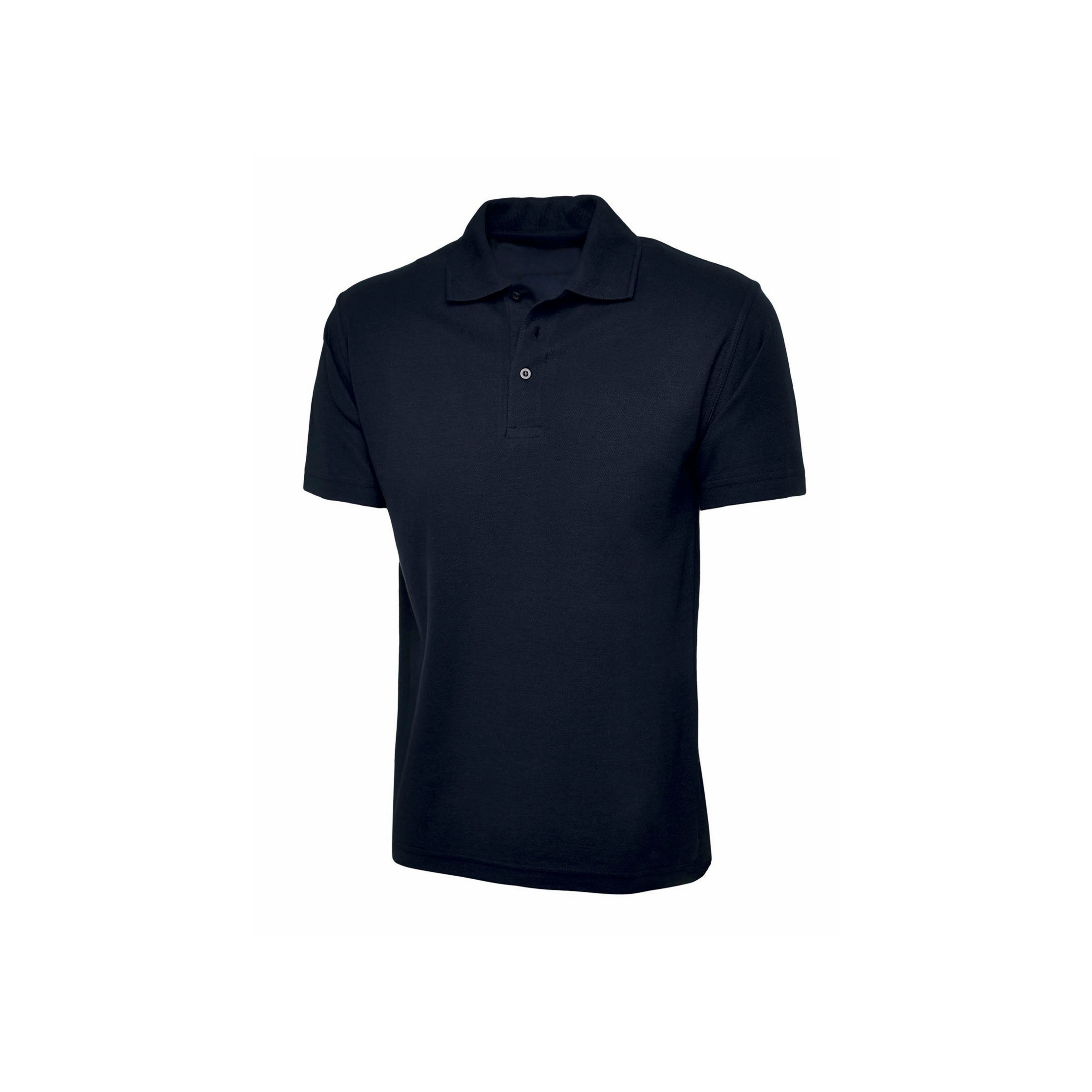Men’s Classic Polo Shirt –  Poly Cotton, Knitted Collar, Easy Care