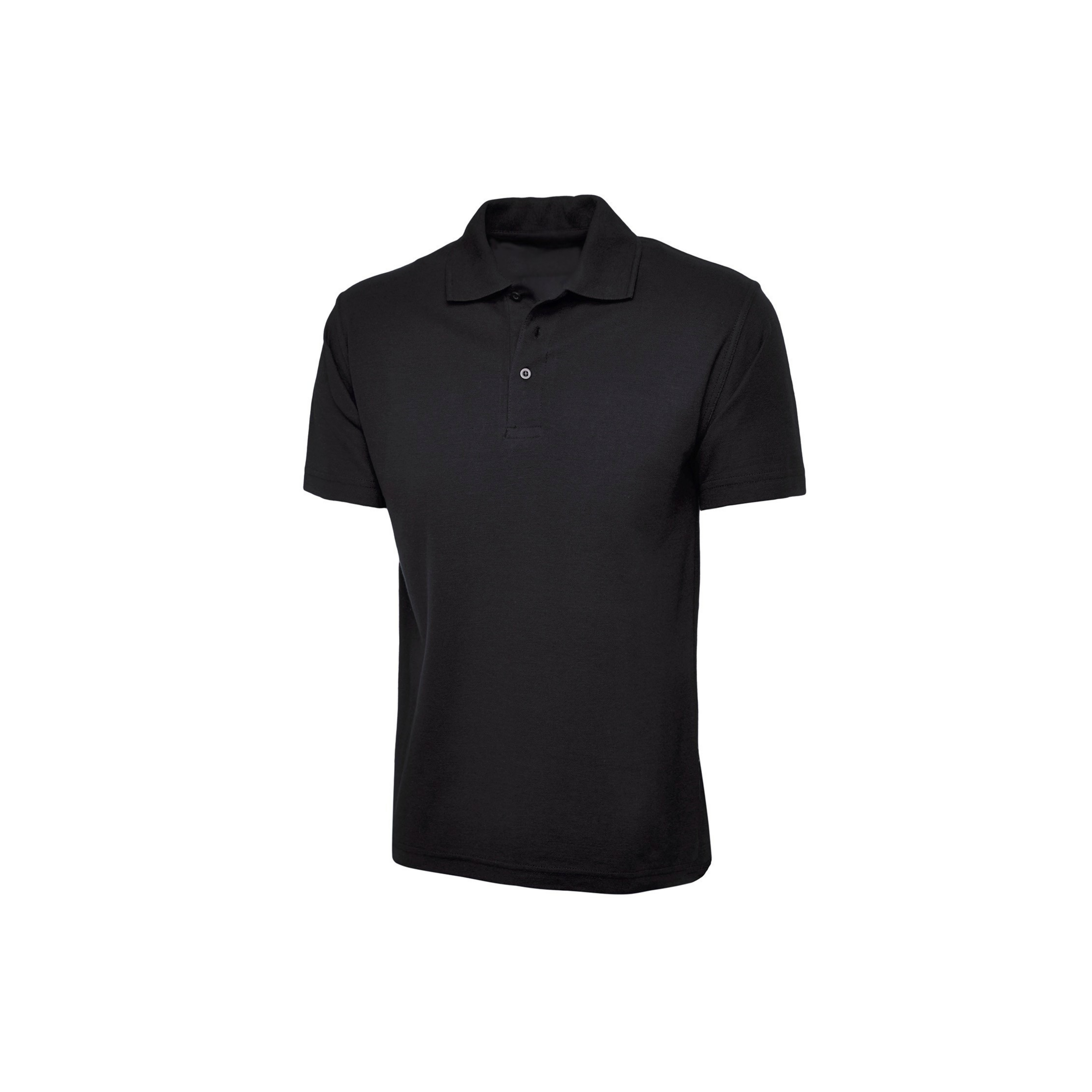 Men’s Classic Polo Shirt –  Poly Cotton, Knitted Collar, Easy Care