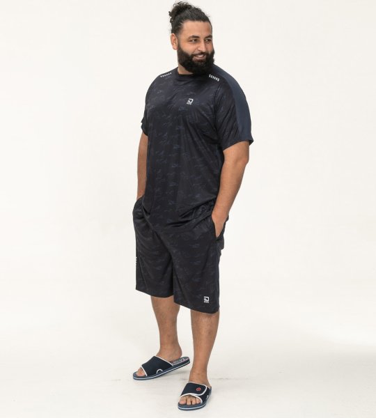 SOLIHULL-D555 Dry Wear Light Weight Poly Stretch Crew Neck T-Shirt