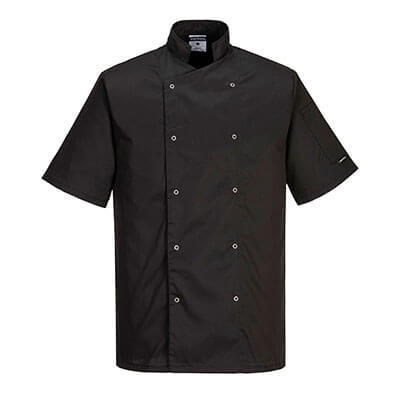 Chef's Cumbria Short Sleeve Jacket (C733) – Durable & Stylish