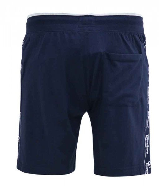 BRANTHAM-D555 Couture Elasticated Waistband Shorts With Branded Side Panels