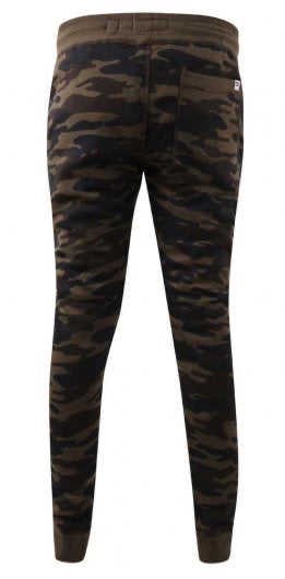 Lambeth LAMBETH-D555 AOP camo Cuffed Jogger With Side Pockets And Embroidery