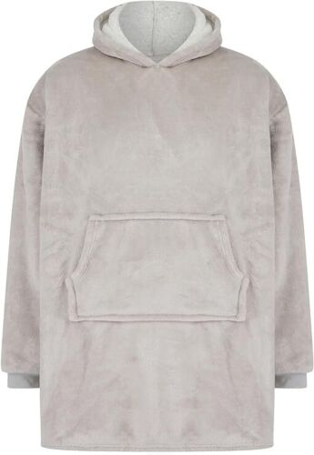 Tokyo Laundry Women's Men's Unisex Snuggle Fleece Oversized Hooded Blanket