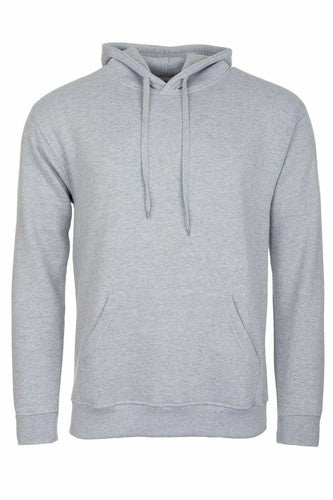 Men's plain coloured pullover hoodie