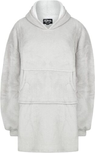 Tokyo Laundry Women's Men's Unisex Snuggle Fleece Oversized Hooded Blanket