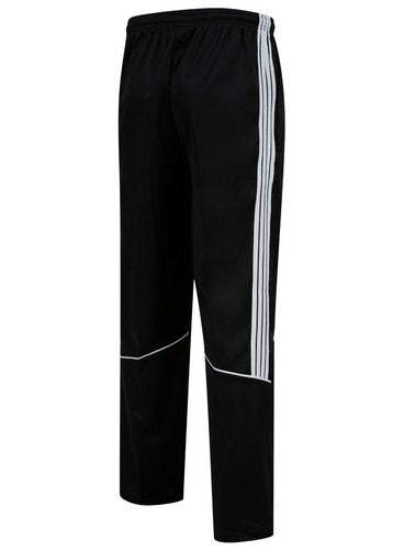 Men's Silky Plain Bottoms Open Hem Jogging Casual Sports Gym Wear