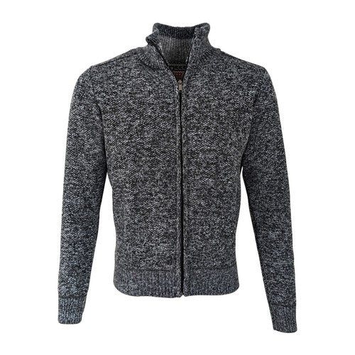 West bury d55 zip up hoodless causal cardigan
