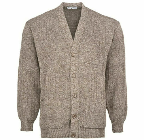 Men's Zip up Bellisimo Casual Plain Cardigan