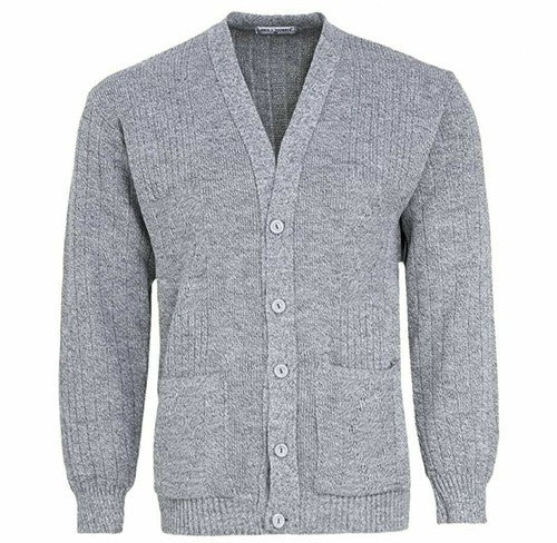 Men's Zip up Bellisimo Casual Plain Cardigan