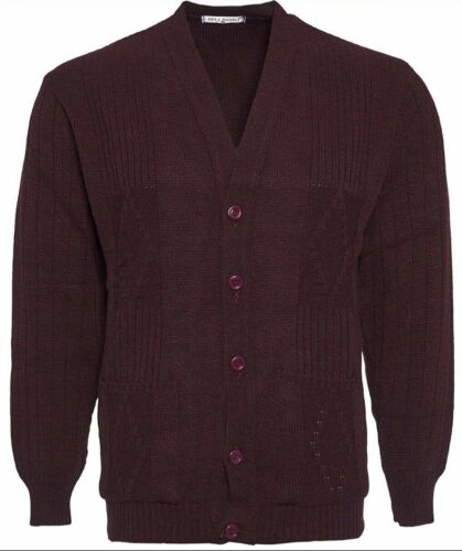Men's Zip up Bellisimo Casual Plain Cardigan