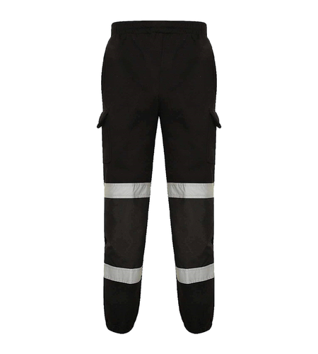 HI HIGH VIZ VIS Visibility PPE Workwear Safety Fleece Jogging Bottom Trousers