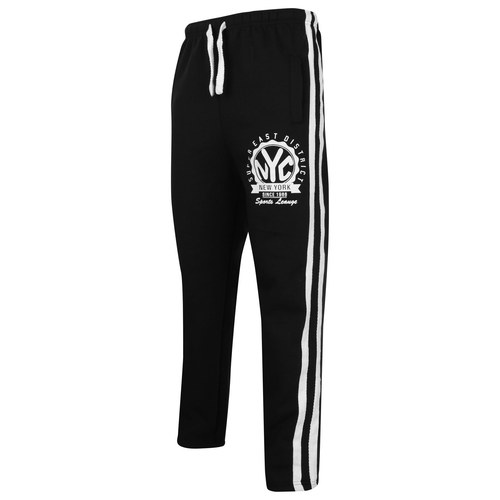 Men's Open Hem Joggers NYC Side Stripe Jogger