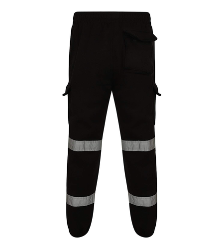 HI HIGH VIZ VIS Visibility PPE Workwear Safety Fleece Jogging Bottom Trousers
