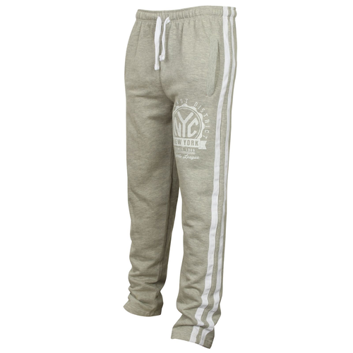 Men's Open Hem Joggers NYC Side Stripe Jogger