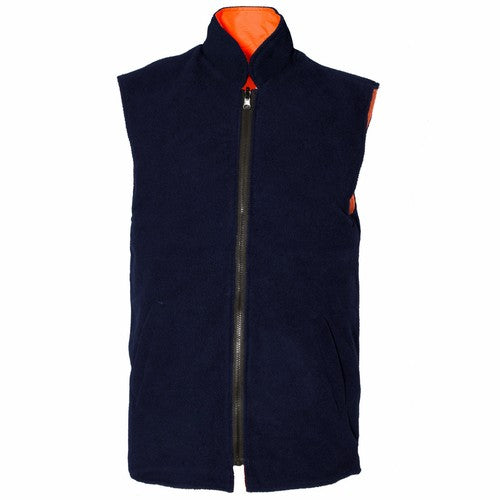 Men's premium HI-VIZ Gillet reversible waterproof work wear