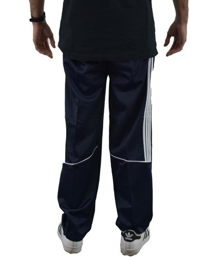 Men's Silky Plain Bottoms Open Hem Jogging Casual Sports Gym Wear