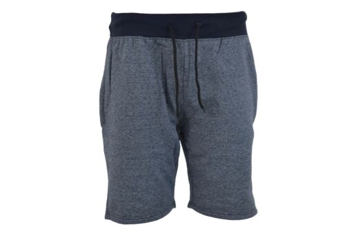 Men's Cross Chain Jogging Fleece Shorts with Zip Pockets