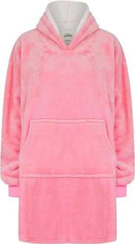 Tokyo Laundry Women's Men's Unisex Snuggle Fleece Oversized Hooded Blanket