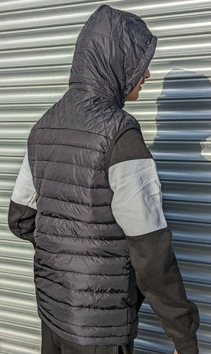 Among Straight lined Quilted padded Bodywarmers Gilets