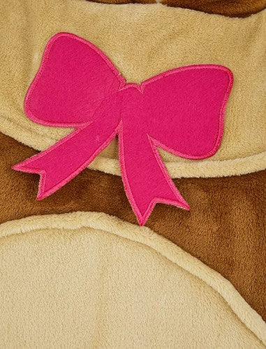 Unisex Kid's and Adults Oversized Christmas Fleece Lined Hoodie Blanket