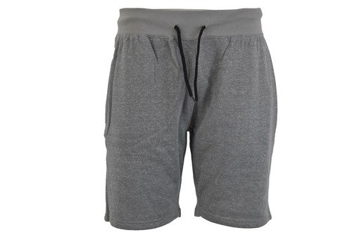 Men's Cross Chain Jogging Fleece Shorts with Zip Pockets