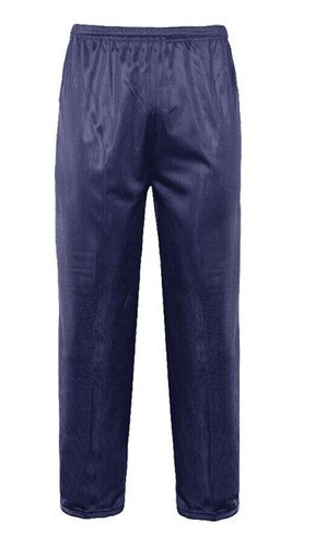 Men's Silky Plain Bottoms Open Hem Jogging Casual Sports Gym Wear