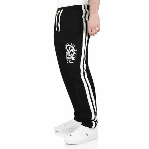 Men's Open Hem Joggers NYC Side Stripe Jogger