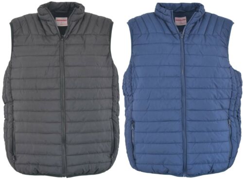 Padded Hoodless HardEdge Straight & Fleece lined Bodywarmer Gilet